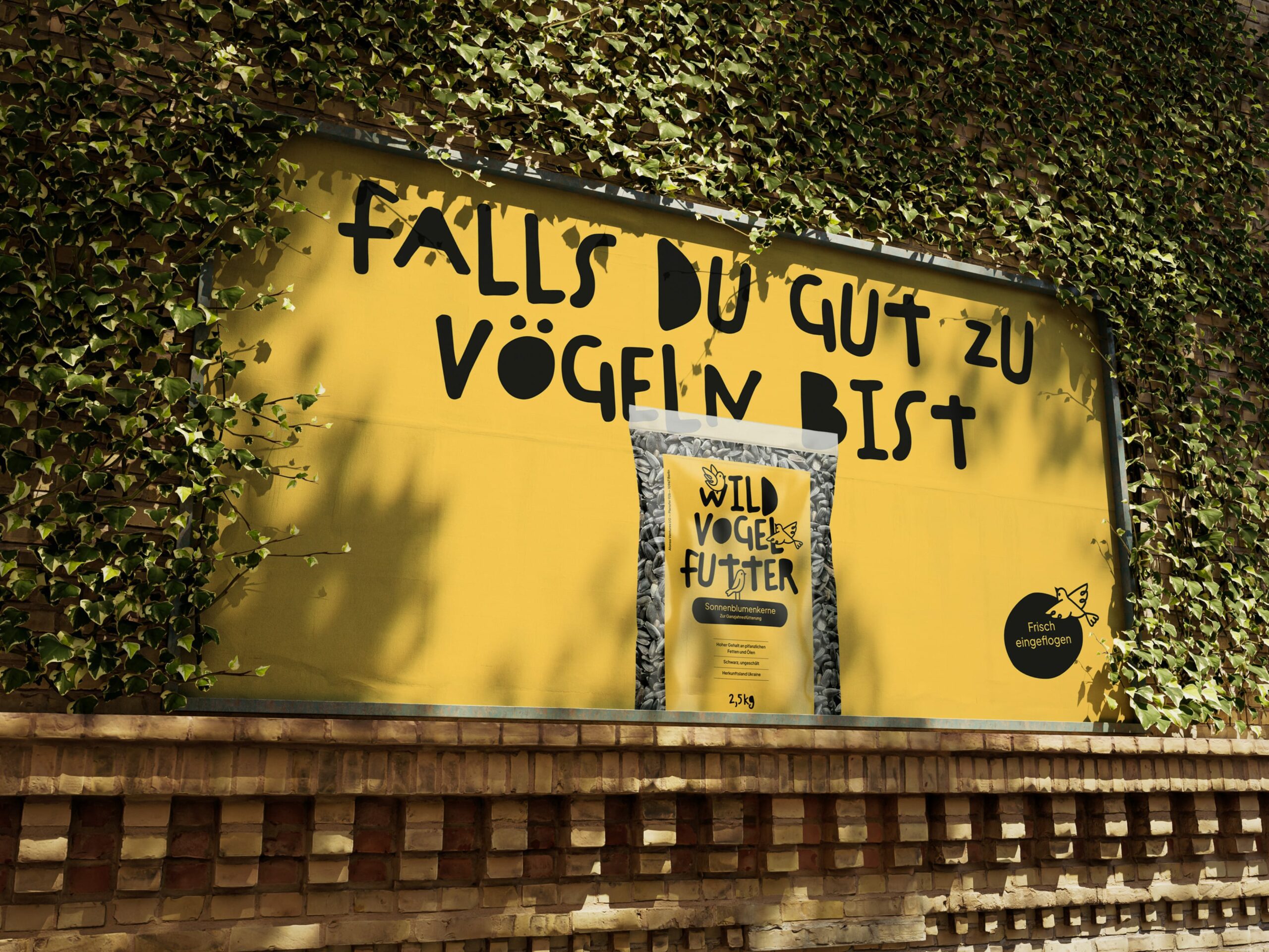 Monochromatisches Design für eine Marketingkampagne