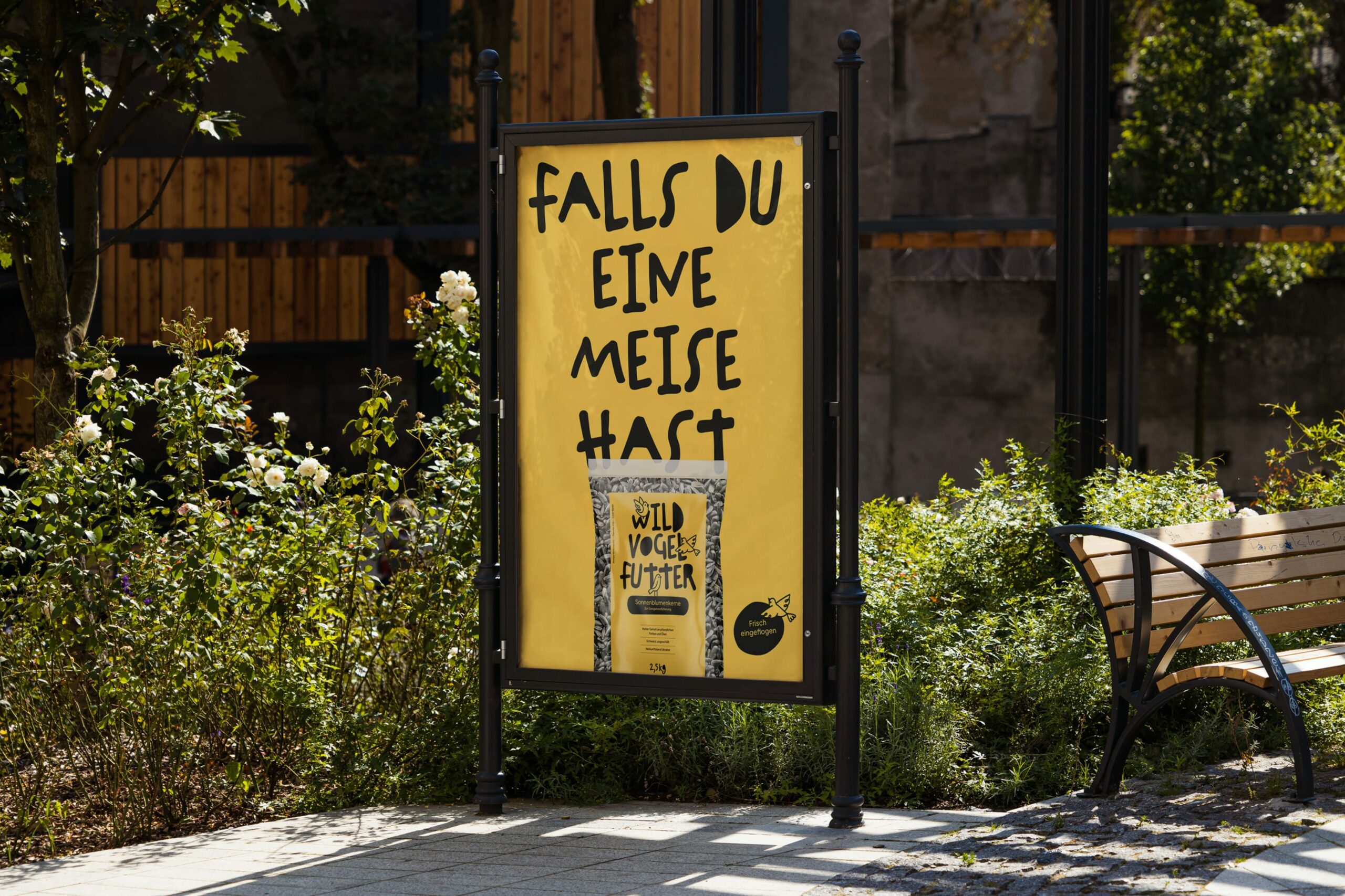 Monochromatische Design-Kampagne